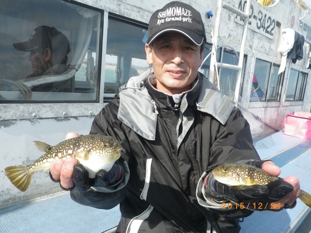 冬の最高峰 フグ釣りへ 第五 フグコース 釣果ブログ 南知多 師崎 釣り船なら石川丸